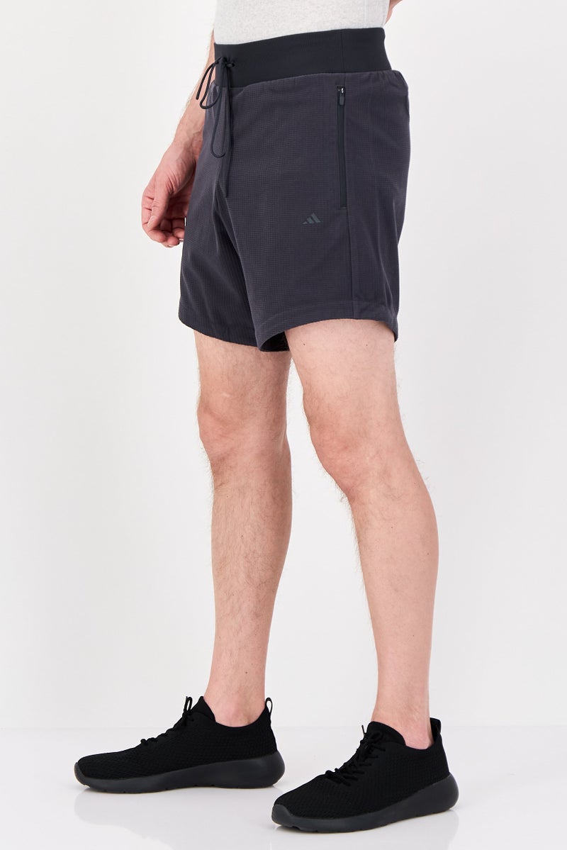 Adidas Men Sportswear Fit Training Shorts, Dark Grey - Image 2